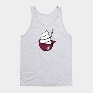 Ice Cream Helmet Tank Top
